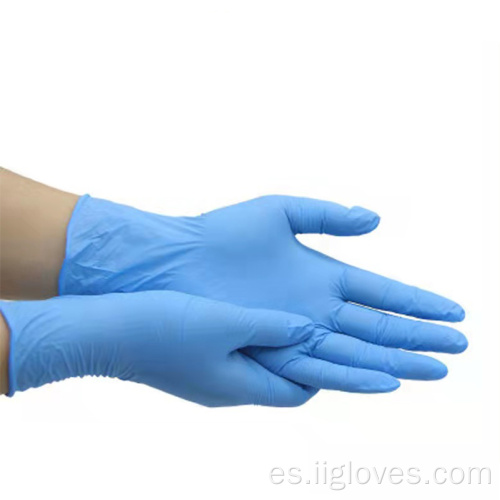 La limpieza de la mezcla sintética resistente al aceite funciona con guantes